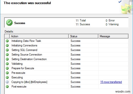 Di chuyển dữ liệu từ MS Access sang Cơ sở dữ liệu SQL Server