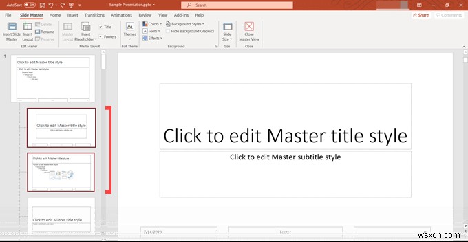 Cách sử dụng Slide Master trong Microsoft PowerPoint