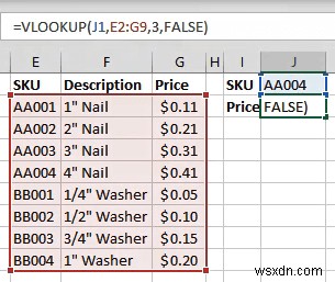 Cách tìm các giá trị phù hợp trong Excel 