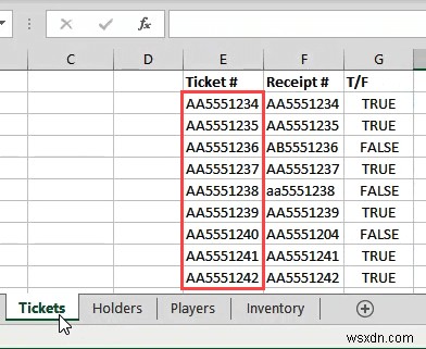 Cách tìm các giá trị phù hợp trong Excel 