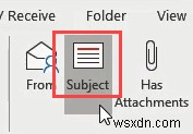 Tìm kiếm Email Outlook theo Người gửi, Ngày, Từ khóa, Kích thước và hơn thế nữa 