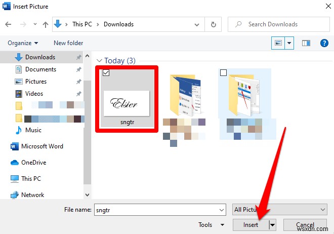 Cách chèn chữ ký vào tài liệu Microsoft Word