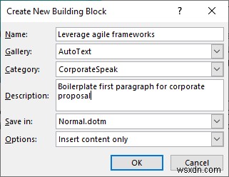 Cách tạo và sử dụng văn bản tự động trong Microsoft Word