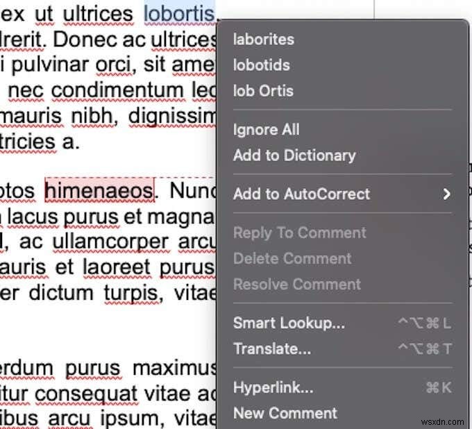 Cách thêm hoặc xóa nhận xét trong Word 