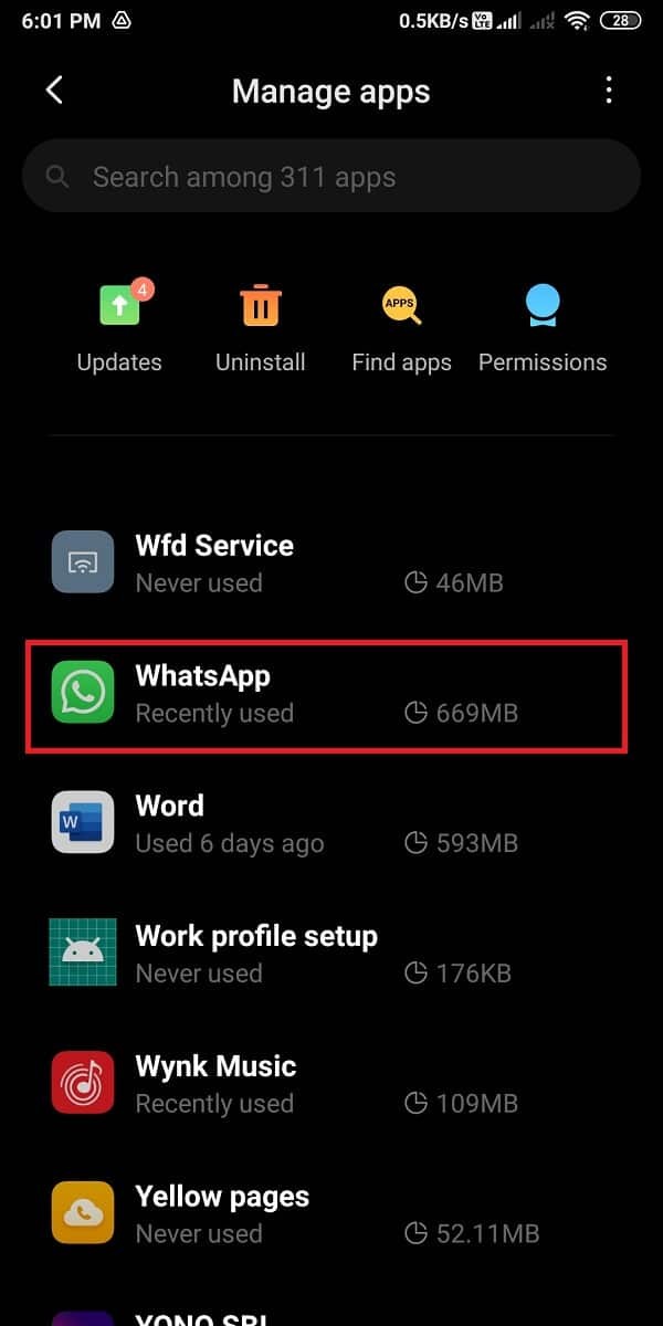Cách sửa hình ảnh Whatsapp không hiển thị trong thư viện