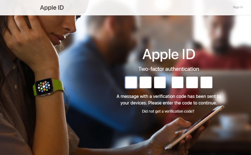 Xác thực hai yếu tố Apple ID