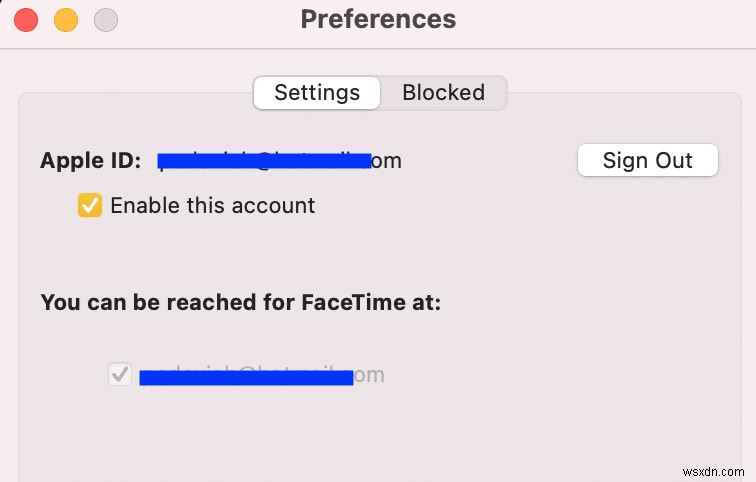 Khắc phục FaceTime không hoạt động trên Mac