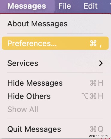 Sửa lỗi iMessage không được gửi trên máy Mac 