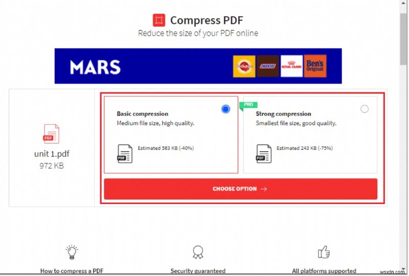 Cách giảm kích thước tệp PDF mà không làm giảm chất lượng