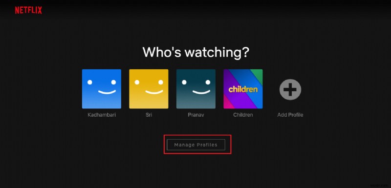 Cách xóa hồ sơ Netflix