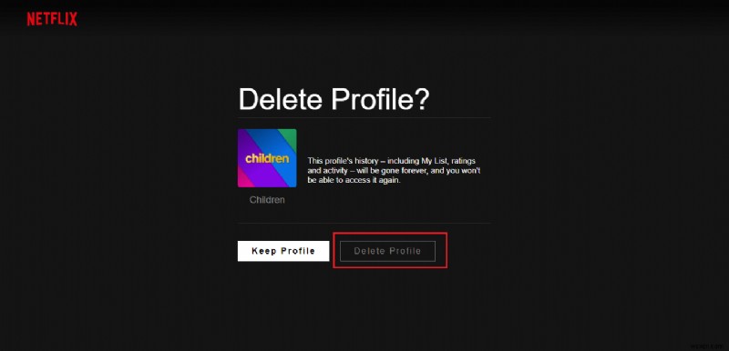 Cách xóa hồ sơ Netflix