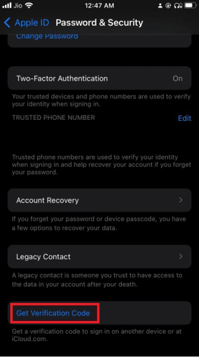 Sửa lỗi xác minh không thành công khi kết nối với máy chủ Apple ID