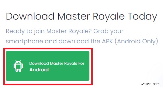 Cách tải xuống Master Royale trên iPhone 