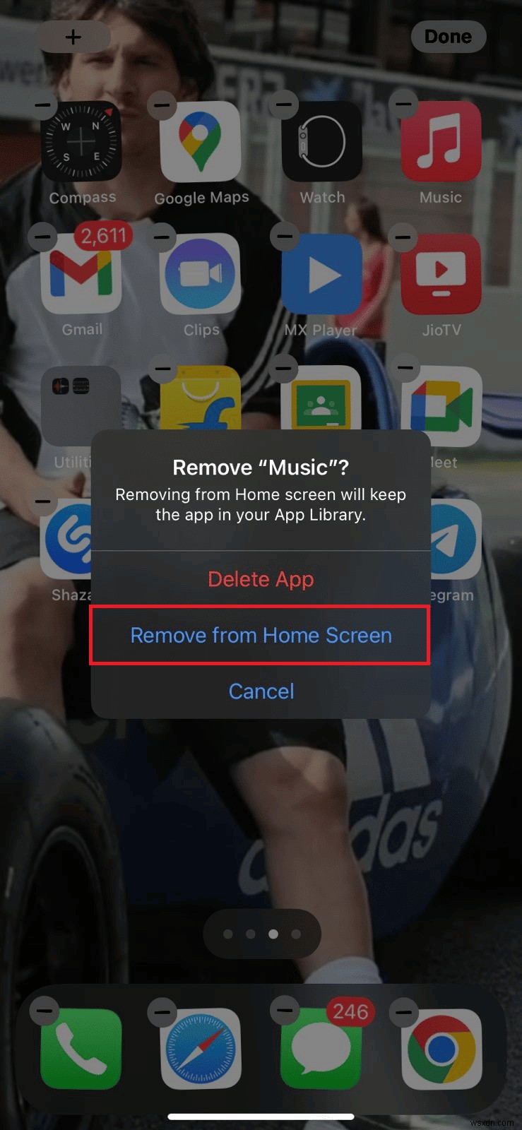 Cách đưa ứng dụng trở lại màn hình chính trên iPhone 