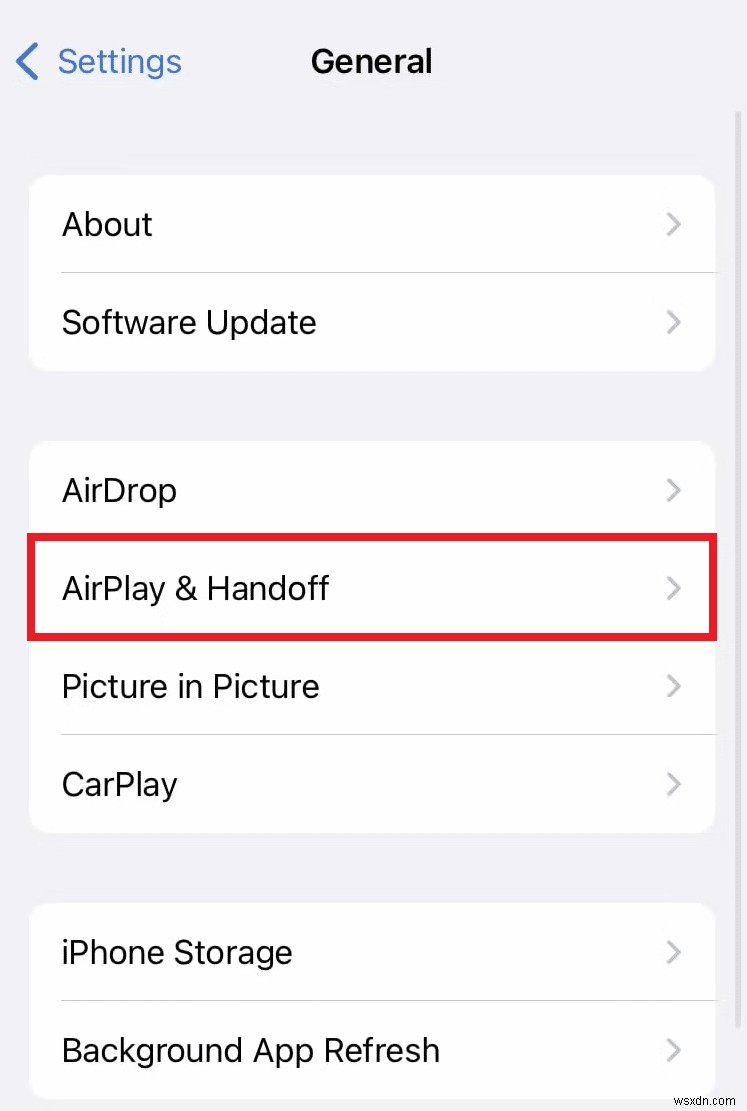 Cách tắt AirPlay trên iPhone