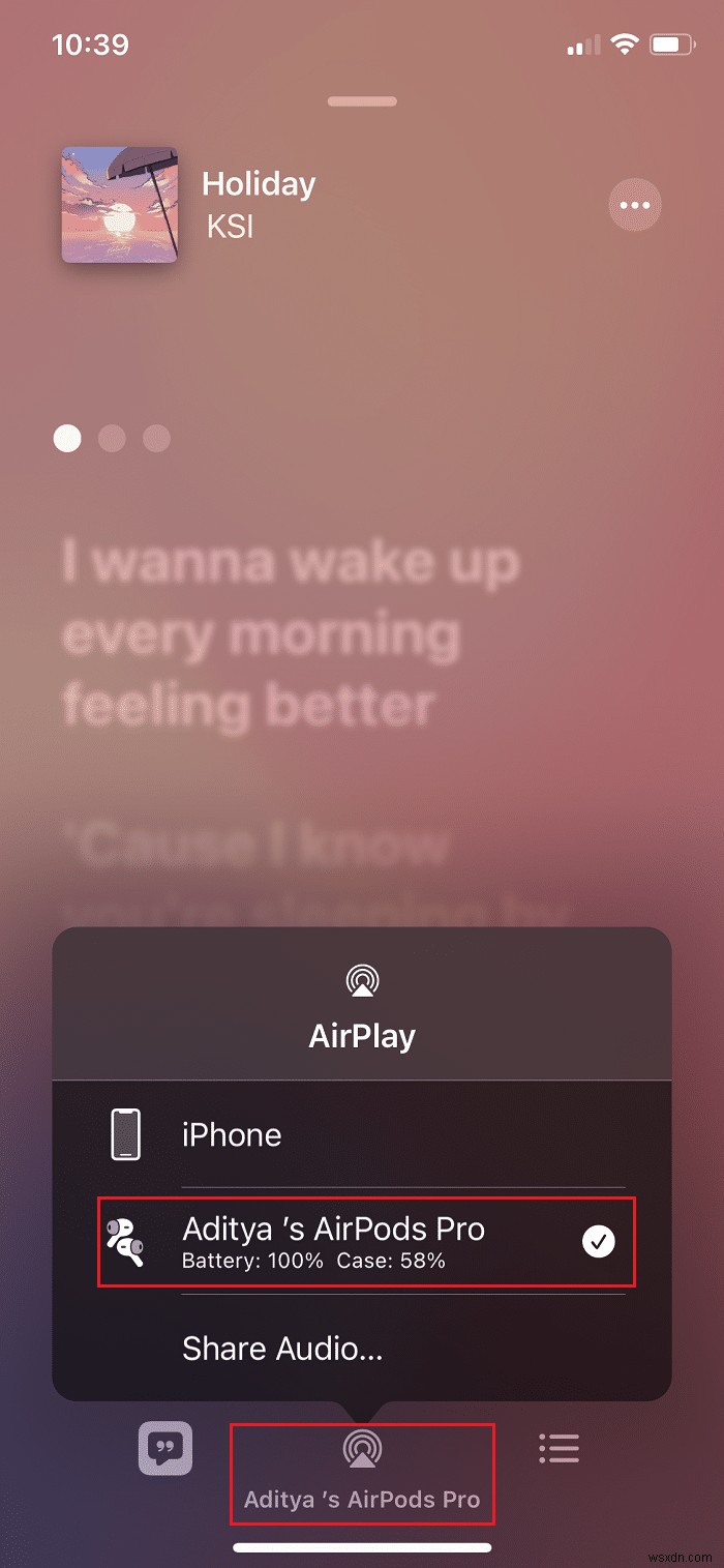 Cách tắt AirPlay trên iPhone