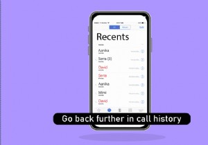 Cách quay lại xa hơn trong Lịch sử cuộc gọi trên iPhone
