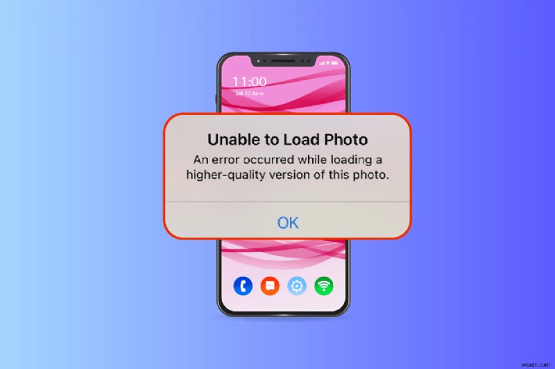 Khắc phục lỗi xảy ra khi tải phiên bản chất lượng cao hơn của ảnh này trên iPhone 