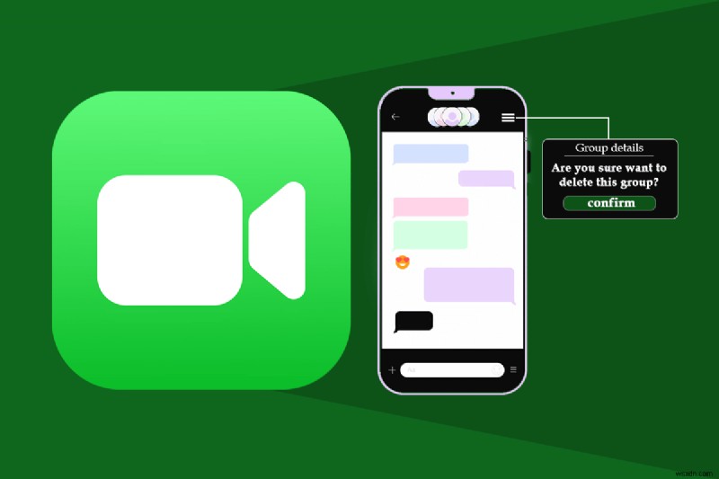 Làm cách nào để bạn xóa nhóm trên FaceTime