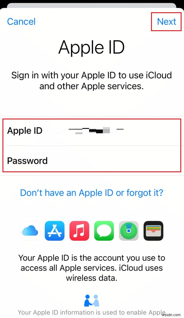 Cách vào tài khoản iCloud của bạn