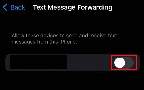 Cách tự động chuyển tiếp tin nhắn văn bản tới iPhone khác