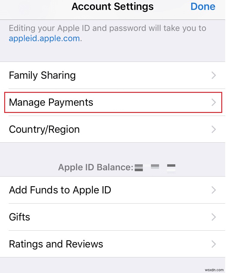 Cách xóa thẻ tín dụng khỏi ID Apple