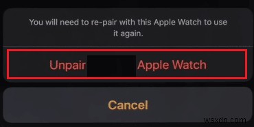 Cách xóa Apple ID khỏi Apple Watch