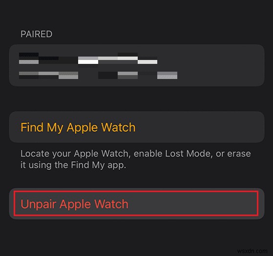 Cách xóa Apple ID khỏi Apple Watch