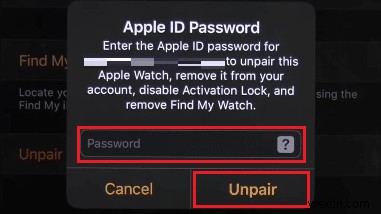 Cách xóa Apple ID khỏi Apple Watch