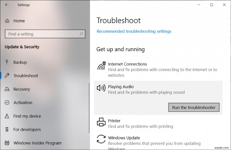 Cách khắc phục dịch vụ âm thanh không phản hồi trong Windows 10 