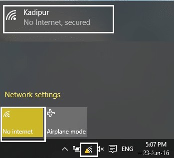 Khắc phục sự cố truy cập hạn chế hoặc không có kết nối WiFi trên Windows 10 