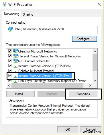 Khắc phục sự cố truy cập hạn chế hoặc không có kết nối WiFi trên Windows 10 