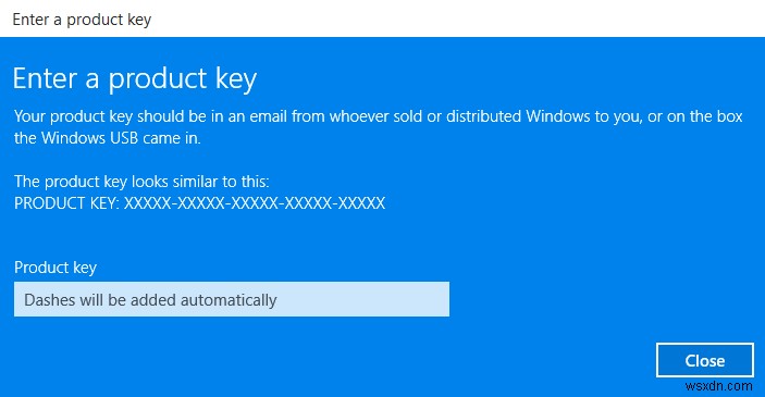 Tìm khóa sản phẩm Windows 10 mà không cần sử dụng bất kỳ phần mềm nào 