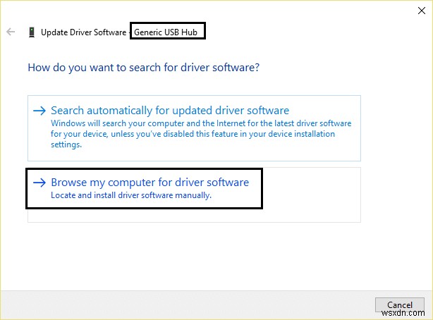 Sửa thiết bị USB không được Windows 10 nhận dạng 