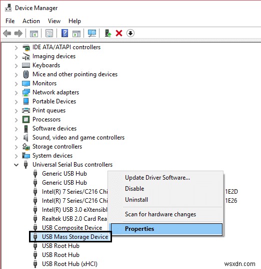 Thiết bị USB không hoạt động trong Windows 10 [SOLVED] 