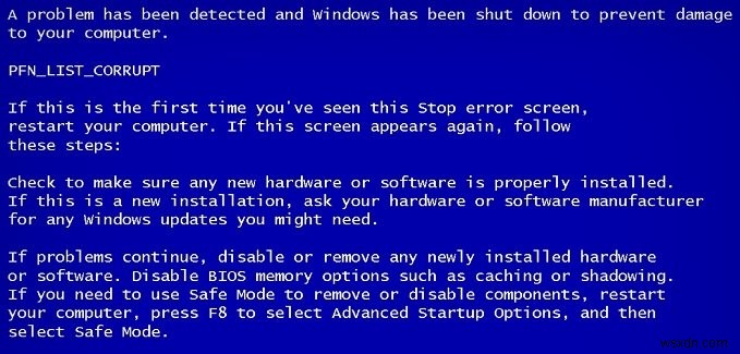 Sử dụng Trình xác minh trình điều khiển để sửa lỗi Màn hình xanh chết chóc (BSOD) 