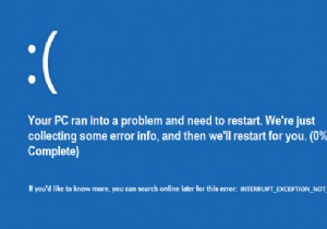 Sửa lỗi ngoại lệ gián đoạn không được xử lý Windows 10 