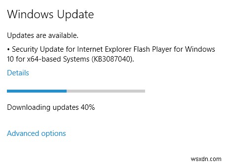 Sửa lỗi không cập nhật Windows 10 Mã lỗi 0x80004005 