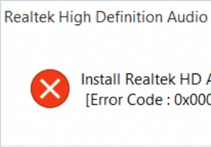 Khắc phục lỗi cài đặt trình điều khiển âm thanh Realtek HD Audio 