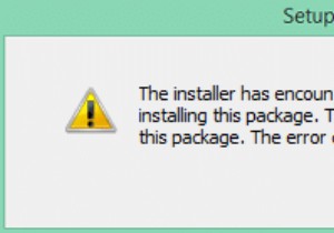 Sửa mã lỗi 2755 Windows Installer 