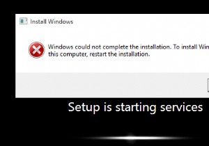 Khắc phục sự cố Windows không thể hoàn tất cài đặt [SOLVED]