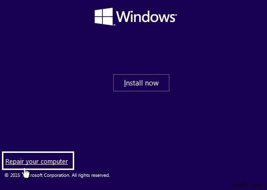 Khắc phục sự cố Windows không thể hoàn tất cài đặt [SOLVED]