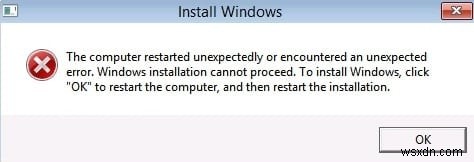 Khắc phục Máy tính khởi động lại đột ngột hoặc gặp lỗi không mong muốn 