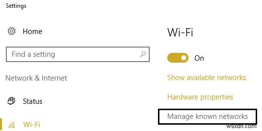 Windows 10 sẽ không nhớ mật khẩu WiFi đã lưu [SOLVED] 