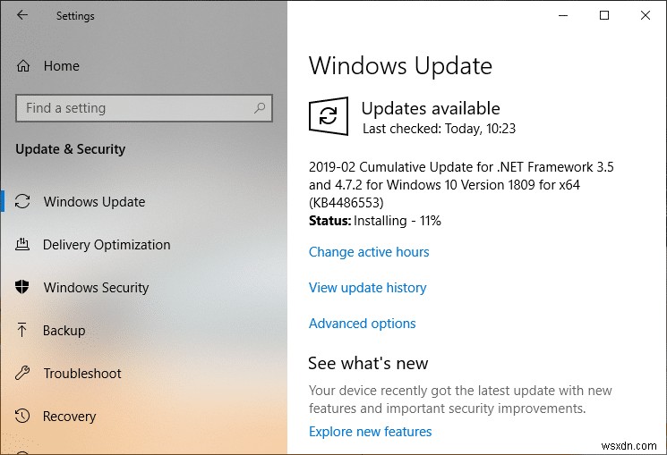 Khắc phục sự cố menu Start của Windows 10 