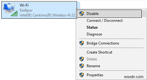 Sự cố kết nối hạn chế WiFi [SOLVED] 