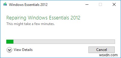 Khắc phục Windows Live Mail sẽ không khởi động 
