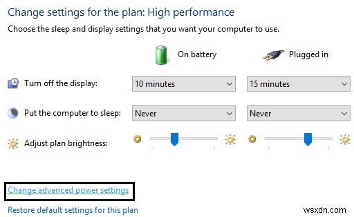 Sửa lỗi Windows 10 ngủ sau vài phút không hoạt động 