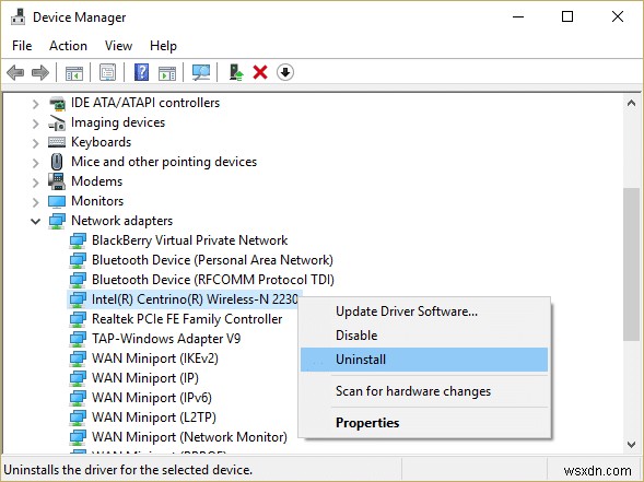 Sự cố trình điều khiển Bộ điều hợp Wifi Miniport ảo của Microsoft [SOLVED] 