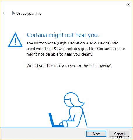 7 cách khắc phục Cortana không thể nghe thấy tôi